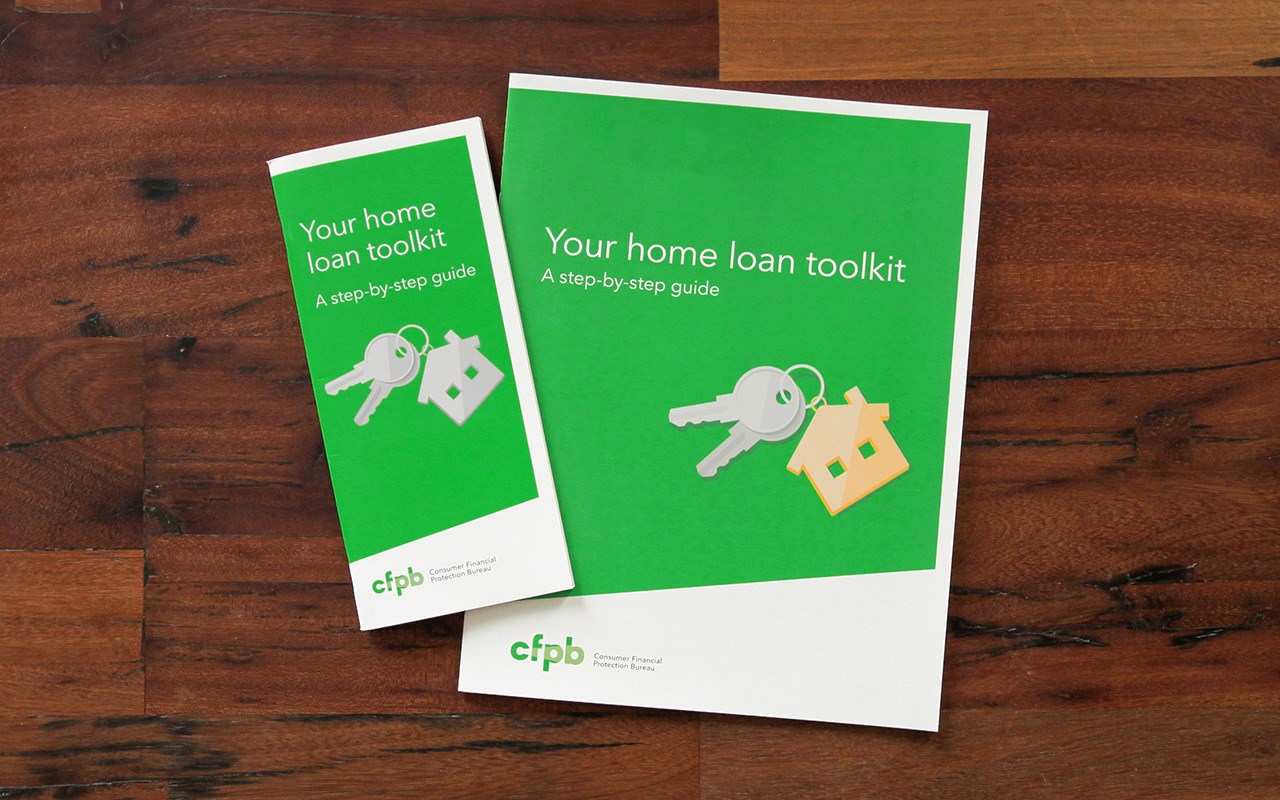 The new booklet from CFPB was designed in two sizes.