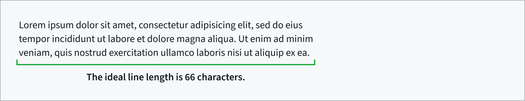 Line length