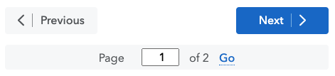 Pagination at breakpoints below 601 px